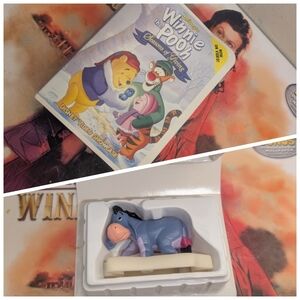 SALE Mcdonalds Happy Meal Toy Disney Video Showcase Winnie Pooh Eeyore 2000 Y2K